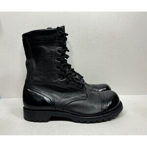 Corcoran 1525 Men's Size 11 2E USA Black Leather Cap Toe Field Jump Combat Boots
